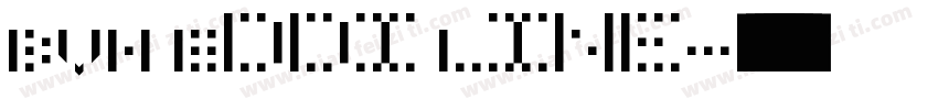 BVH Eddi Line字体转换